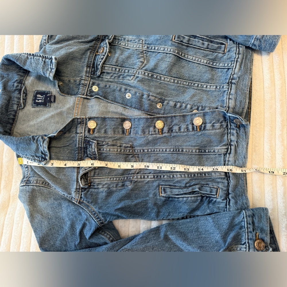 GAP Girls Classic Blue Jean Jacket - Picture 5 of 8
